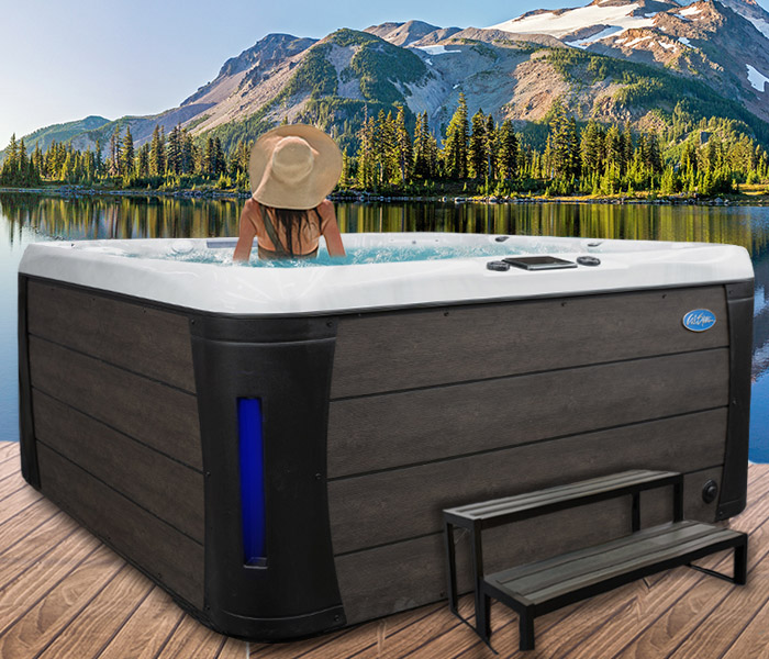 Calspas hot tub being used in a family setting - hot tubs spas for sale Fountain Valley