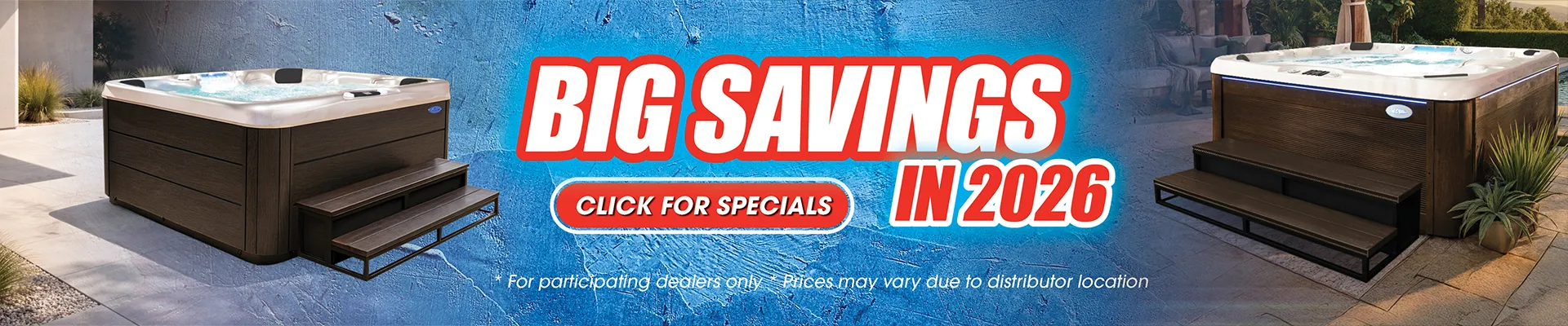 Calspas hot tub being used in a family setting - Fountain Valley